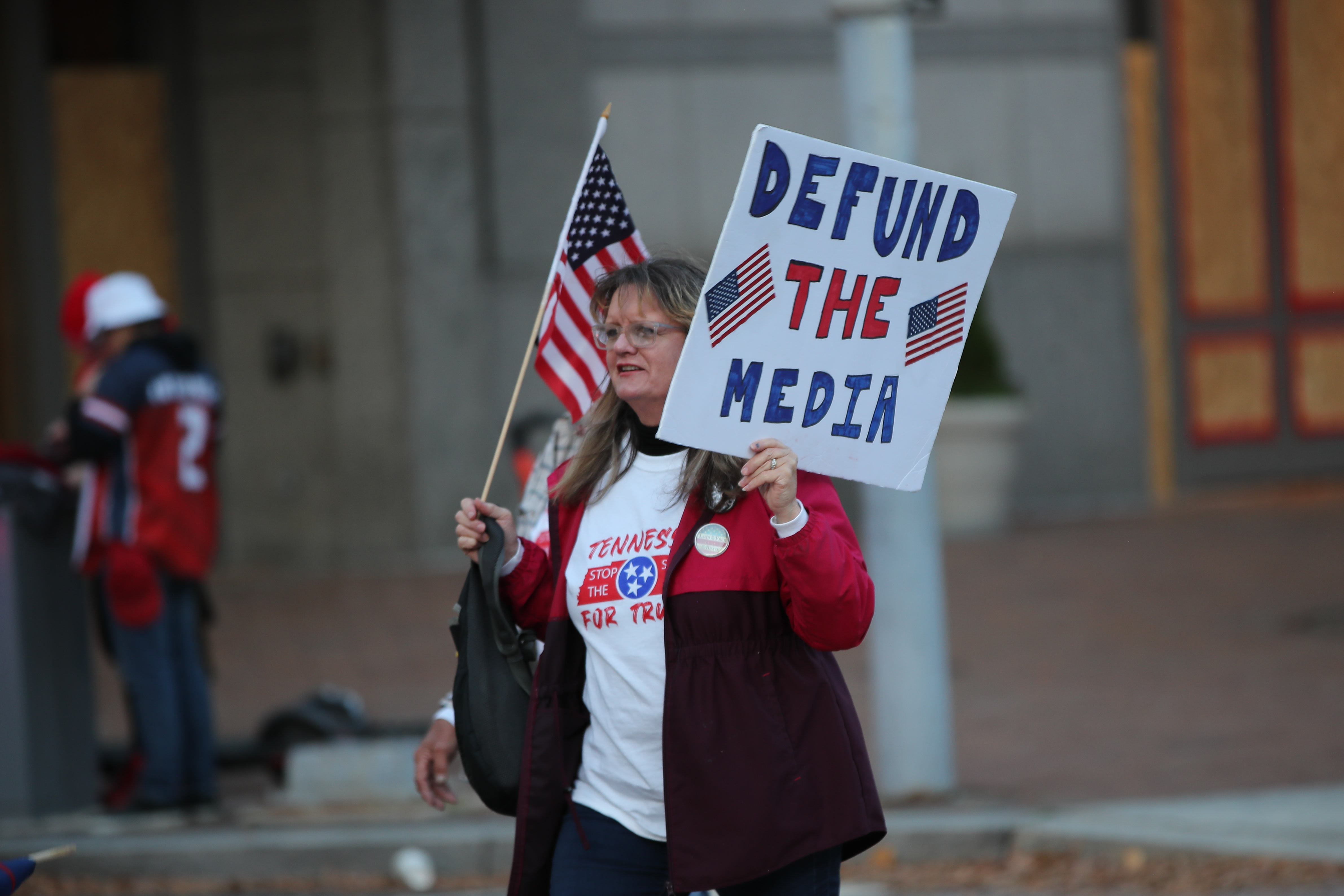  بەوێنە و ڤیدیۆ.. خۆپیشاندانی لایەنگرانی ترەمپ لە واشنتن 